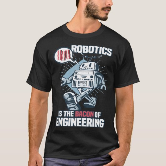 ロボットはロボット技術の基礎である Tシャツ (正面)