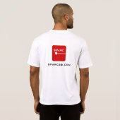 ロボットはワイシャツをします Tシャツ (裏面フル)