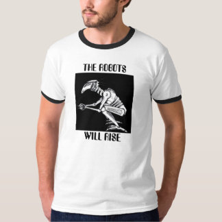 ロボットは上がります Tシャツ