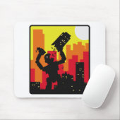 ロボットは破壊します マウスパッド (マウス)