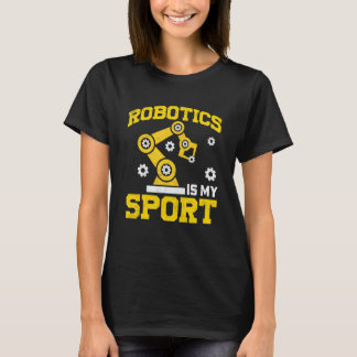ロボットは私のスポーツロボット整備士22 Tシャツ