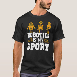 ロボットは私のスポーツロボット整備士23 Tシャツ