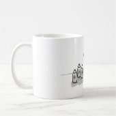 ロボットは素晴らしいです! コーヒーマグカップ (左)