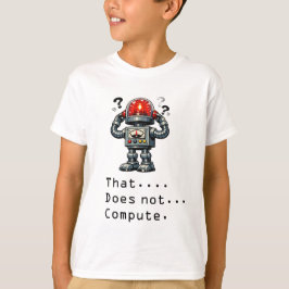 ロボットは計算しない Tシャツ