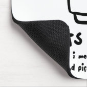 ロボットはcool1です マウスパッド (コーナー)