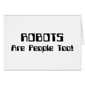 ロボットも人間だ！ (正面横)