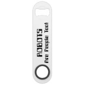 ロボットも人間だ！ スピード栓抜き (正面)