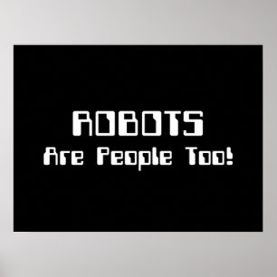 ロボットも人間だ! ポスター