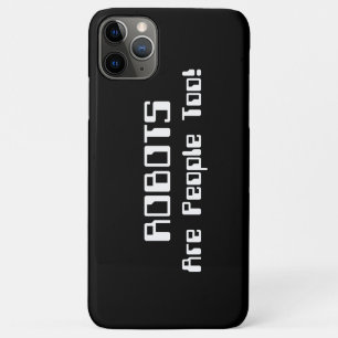 ロボットも人間だ! iPhone 11 PRO MAXケース