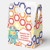 ロボットをテーマにしたパーティー フェイバーボックス (オープン)