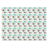 ロボットをテーマにした少年の誕生日パーティー テーブルクロス (正面(横))