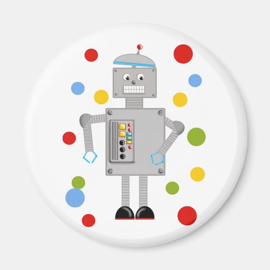 ロボットを倒す マグネット (正面)