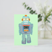 ロボットを見つける ポストカード (スタンド正面)