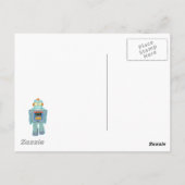 ロボットを見つける ポストカード (裏面)