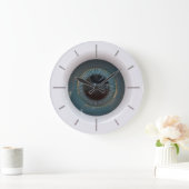 ロボットアイ1オプションウォールクロック ラージ壁時計 (ホーム)