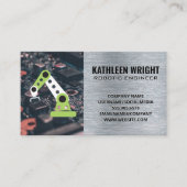 ロボットアーム | 技術 名刺 (正面)