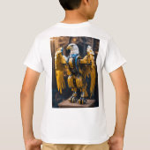 ロボットイーグル ボーイズTシャツ Tシャツ (裏面)