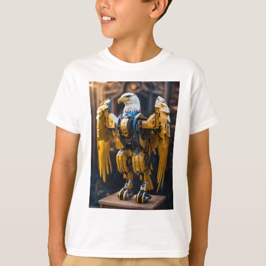 ロボットイーグル ボーイズTシャツ Tシャツ (正面)