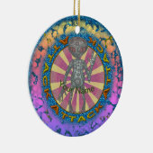 ロボットエイリアン攻撃オーナメント セラミックオーナメント (右)