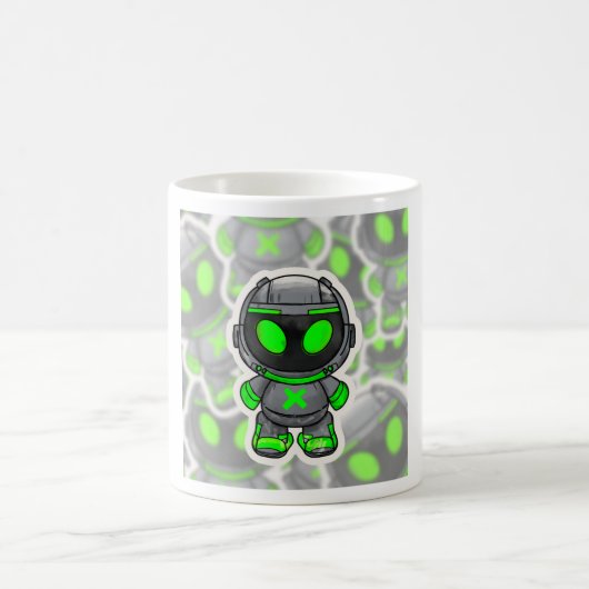 ロボットエイリアン コーヒーマグカップ (中央)