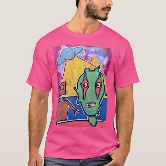 ロボットエイリアン Tシャツ (正面)