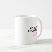 ロボットエンジニアリング女 コーヒーマグカップ (正面右)