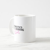 ロボットエンジニアリング女 コーヒーマグカップ (正面左)