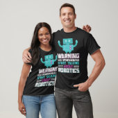 ロボットエンジニアリングAI自律ロボット建物 Tシャツ (ユニセックス)
