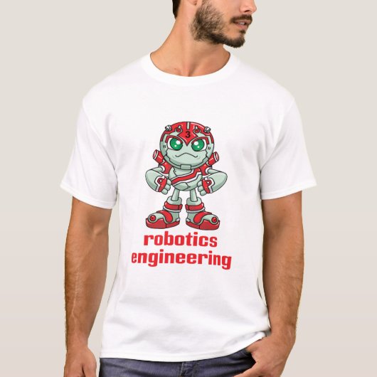 ロボットエンジニアリングT- Tシャツ (正面)