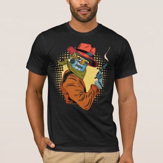 ロボットカウボーイTシャツ Tシャツ (正面)