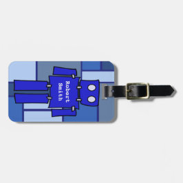 ロボットカスタマイズ可能な学校のラベル ラゲッジタグ