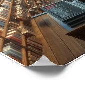 ロボットカスタム図書館壁ポスター ポスター (角)