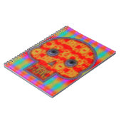 ロボットカラフルスカル絵画の ノートブック (左側)