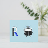 ロボットカード ポストカード (スタンド正面)