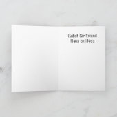 ロボットガールフレンドカード カード (内部)