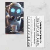 ロボットコーヒーショップ ロイヤリティカード (正面/裏面)