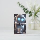 ロボットコーヒーショップ ロイヤリティカード (スタンド正面)