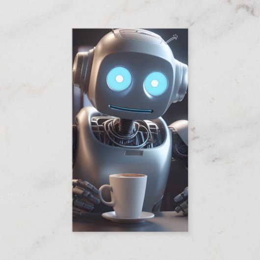 ロボットコーヒーショップ ロイヤリティカード (正面)