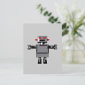 ロボットシンプルはがき ポストカード (スタンド正面)