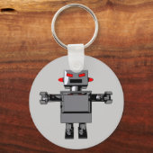 ロボットシンプルキーチェーン キーホルダー (正面)