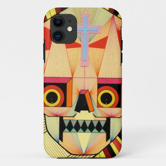 ロボットスカル Case-Mate iPhoneケース (裏面)