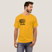 ロボットスケートボード Tシャツ (正面フル)