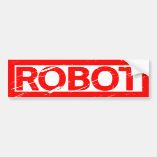 ロボットスタンプ バンパーステッカー
