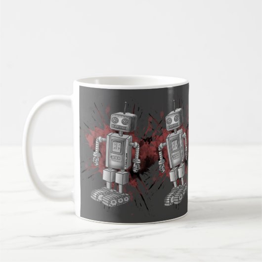 ロボットセブンマグ コーヒーマグカップ (左)