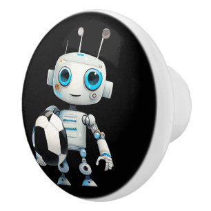 ロボットセラミック引出しハンドルノブキャビネットプル セラミックノブ