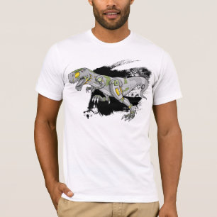 ロボットティラノサウルス・レックスの恐竜のTシャツ Tシャツ