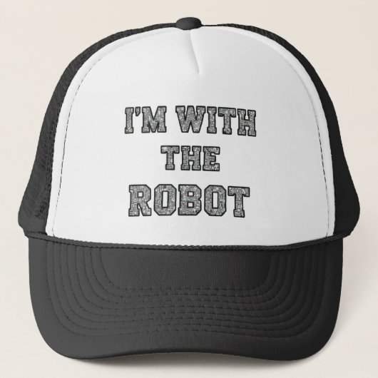 ロボットテキストハット キャップ (正面)