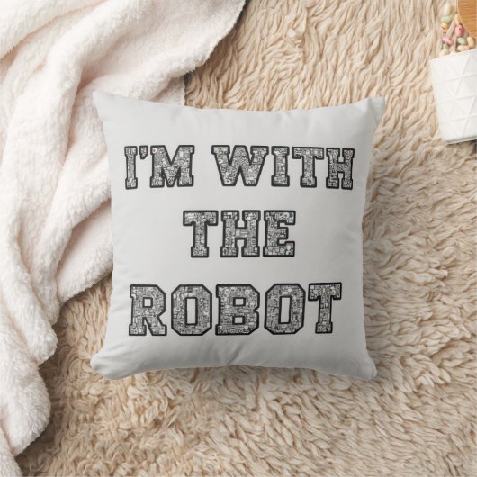 ロボットテキスト クッション (ブランケット)