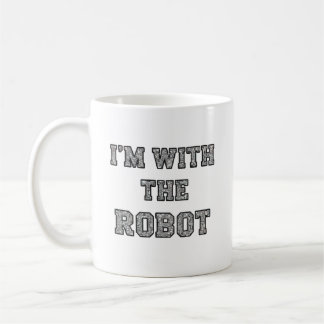 ロボットテキスト コーヒーマグカップ