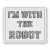 ロボットテキスト シール (正面)